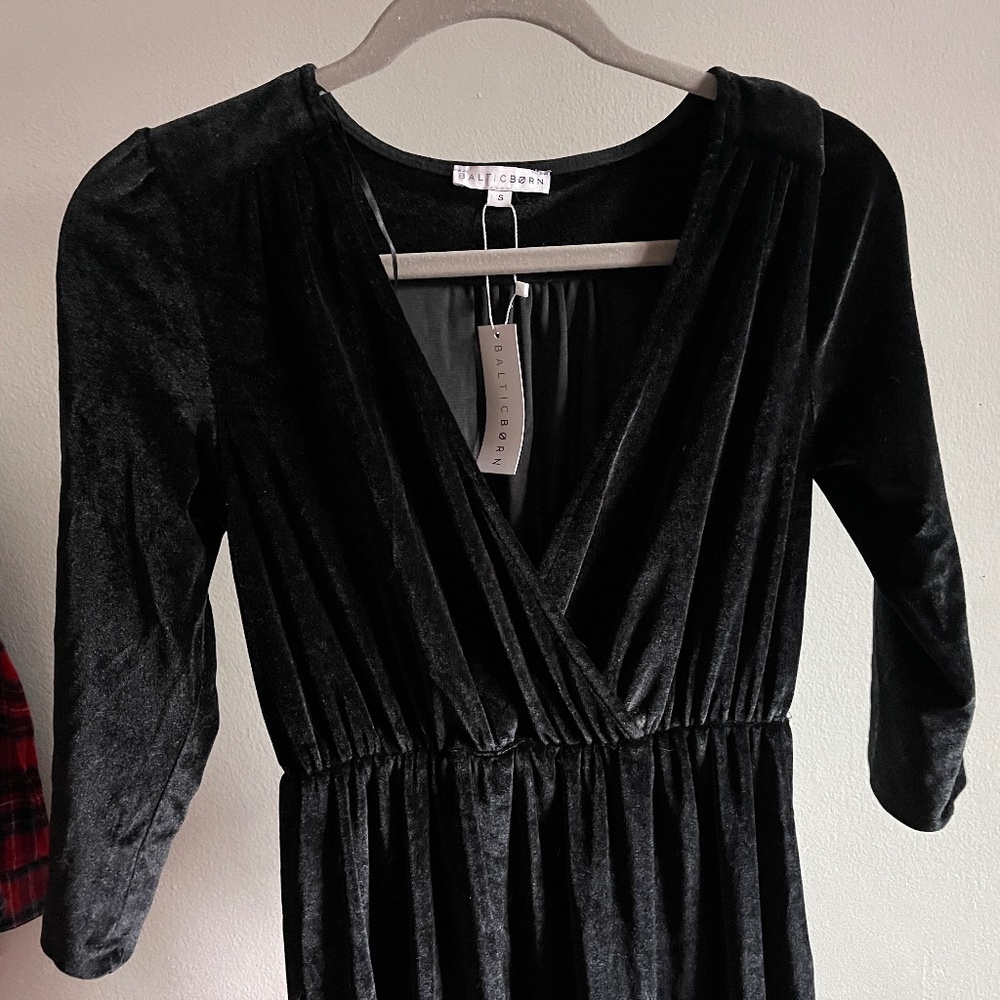 Baltic Born - Velvet maxi dress